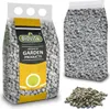 A product shot of bags of garden substrate and a pile of the substrate. Produktbild-Vorschau