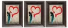 Set mit 3 Holzbilderrahmen, 10x15, dunkle Eiche, BD Art Produktbild-Vorschau 3