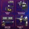SANODESK Stół komputerowy/gamingowy w kształcie litery L, Podgląd zdjęcia produktu 5