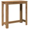 A wooden bar table is shown against a white background. Náhled obrázku produktu