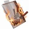 Arebos Edelstahl Grillplatte 40x30 cm massiv 4 mm für Gas- Produktbild-Vorschau 1