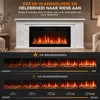 HOMAVO 36 inch elektrische haard met kast 1000/2000 W Productafbeelding-voorbeeld 7