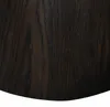 Beistelltisch Novero Espresso 50 x 50 x 46 cm Braun Eiche Produktbild-Vorschau 4