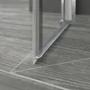 Kermi Liga Schuifdeur rechts 110x200 cm Zilver Matglans Produktbild-Vorschau 5