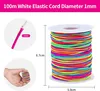 Elastische Faden Perlenschnur Gummiband Schmuckherstellung Produktbild-Vorschau 2
