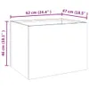 vidaXL Pflanzkübel 62x47x46 cm Cortenstahl -  Blumentöpfe & Produktbild-Vorschau 9
