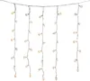 Lichterkette Sternenvorhang LED warmweiß Lichtervorhang Produktbild-Vorschau 5