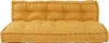vidaXL Pallet Sofa Kissen 2 stk. Stoff Gelb 120 x 80 x 38 Produktbild-Vorschau 3