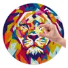 Puzzle Leone rotondo 1000 pezzi Anteprima dell’immagine prodotto 3