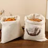 Brotbeutel Leinen 2er Set, 40x30cm zur Brotaufbewahrung Produktbild-Vorschau 5