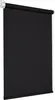 A black roller blind is shown against a white background. Produktbild-Vorschau