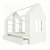 Flieks Kinderbett 90x200cm mit Led, Hausbett mit Fenster Produktbild-Vorschau 9