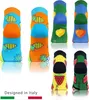 sesto senso 3 Paar Lustige Kurze Socken Bunte Verrückt Produktbild-Vorschau 3