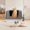 Ikodm XXXL Lettoia per gatti in acciaio inossidabile con Anteprima dell’immagine prodotto 11