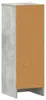 vidaXL Scarpiera grigio cemento 32x35x92 cm materiale a Anteprima dell’immagine prodotto 6