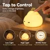LED Kinder Nachtlicht Niedliche Ente Nachttischlampe Produktbild-Vorschau 6