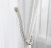 Magnet-Vorhang-Raffhalter, Boho-Stil, Baumwollblätter, Produktbild-Vorschau 3