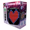 The image shows the retail packaging of a Lexibook Flashboom Show Bluetooth Speaker. Voir les images du produit