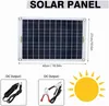 800 l/h 12 V Solarpumpen-Set – Solarpanel – für Produktbild-Vorschau 3