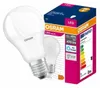 A product shot of an OSRAM LED light bulb and its packaging. Náhľad obrázku produktu