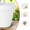 Bac à plantes en plastique L grand format - 48 cm/blanc - Voir les images du produit 5