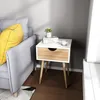 Meerveil Table de nuit avec tiroir, armoire d'appoint, Voir les images du produit 2