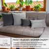 Selfitex 4er Set Cord Kissen inkl. Füllkissen, weich und Produktbild-Vorschau 5
