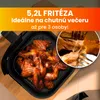 Extralink Air Fryer 4,2 l, teplovzdušná fritéza, 1300 W, Náhľad obrázku produktu 8