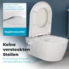 SSWW Hänge-Dusch-WC, 525x365x330 mm, Serie Alpha, Produktbild-Vorschau 4