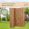 UNUS® Sichtschutzmatte Bambus 120x300cm Sichtschutz Produktbild-Vorschau 2