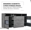 MODFU Meubles de rangement pour vaisselles 140 x 33,5 x Voir les images du produit 9