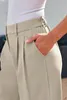 ASKSA Damen Anzughose Elegant High Waist Palazzo Hose Produktbild-Vorschau 3