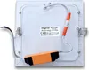 The back of a square LED panel light with its driver and wiring. Produktbild-Vorschau