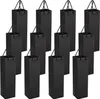 Wein Geschenktüten 12er Pack Schwarz für Weihnachten, Produktbild-Vorschau 1