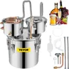 Moonshine Still Distiller 3Gal 12L Stainless Steel Water Produktbild-Vorschau 1