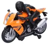 Motorrad Rennmaschine mit Fahrer 28 cm Produktbild-Vorschau 3
