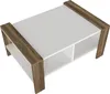 Skye Decor, Erica - White, Walnut, Couchtisch, Weiß, 100% Produktbild-Vorschau 8