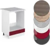 Vicco Herdumbauschrank R-Line, 60 cm , AP Marmor, Bordeaux Produktbild-Vorschau 5