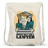 Lawyer Turnbeutel Gymsack  Law Lawyer Anwalt Gericht Gesetz Produktbild-Vorschau 3