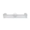A clear, studio shot of a transparent refrigerator door shelf against a white background. Náhľad obrázku produktu
