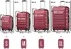 Set di valigie Zelsius 4 pezzi, rosso, valigia da viaggio Anteprima dell’immagine prodotto 2