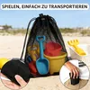 Netzbeutel 2er Set mit Kordelzug, Mesh Turnbeutel, Produktbild-Vorschau 6