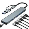 USB-C Multiport Hub – 7 in 1 Adapter mit USB 3.0 & USB-C Produktbild-Vorschau 1