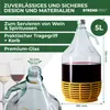 Szklana butelka Strend Pro Stella, 5 litrów, szklana, do Podgląd zdjęcia produktu 2