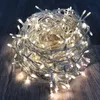 200er LED Lichterkette transp. Weihnachtslichterkette innen & außen Warmweiß Produktbild-Vorschau