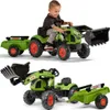 Tracteur à pédales FALK Claas chargeur + remorque 2 - 5 ans Voir les images du produit 11