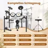 COSTWAY E-Drum Sets, 8 teiliges E-Schlagzeug mit Pads, 225 Produktbild-Vorschau 6