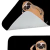 Mr. & Mrs. Panda teppich für bad Faultier Vogel - Schwarz - Produktbild-Vorschau 5