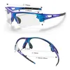 Rockbros 10069 UV400 blue photochromic cycling glasses Produktbild-Vorschau 5