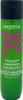 A product shot of a green shampoo bottle with pink and white text. Anteprima dell’immagine prodotto